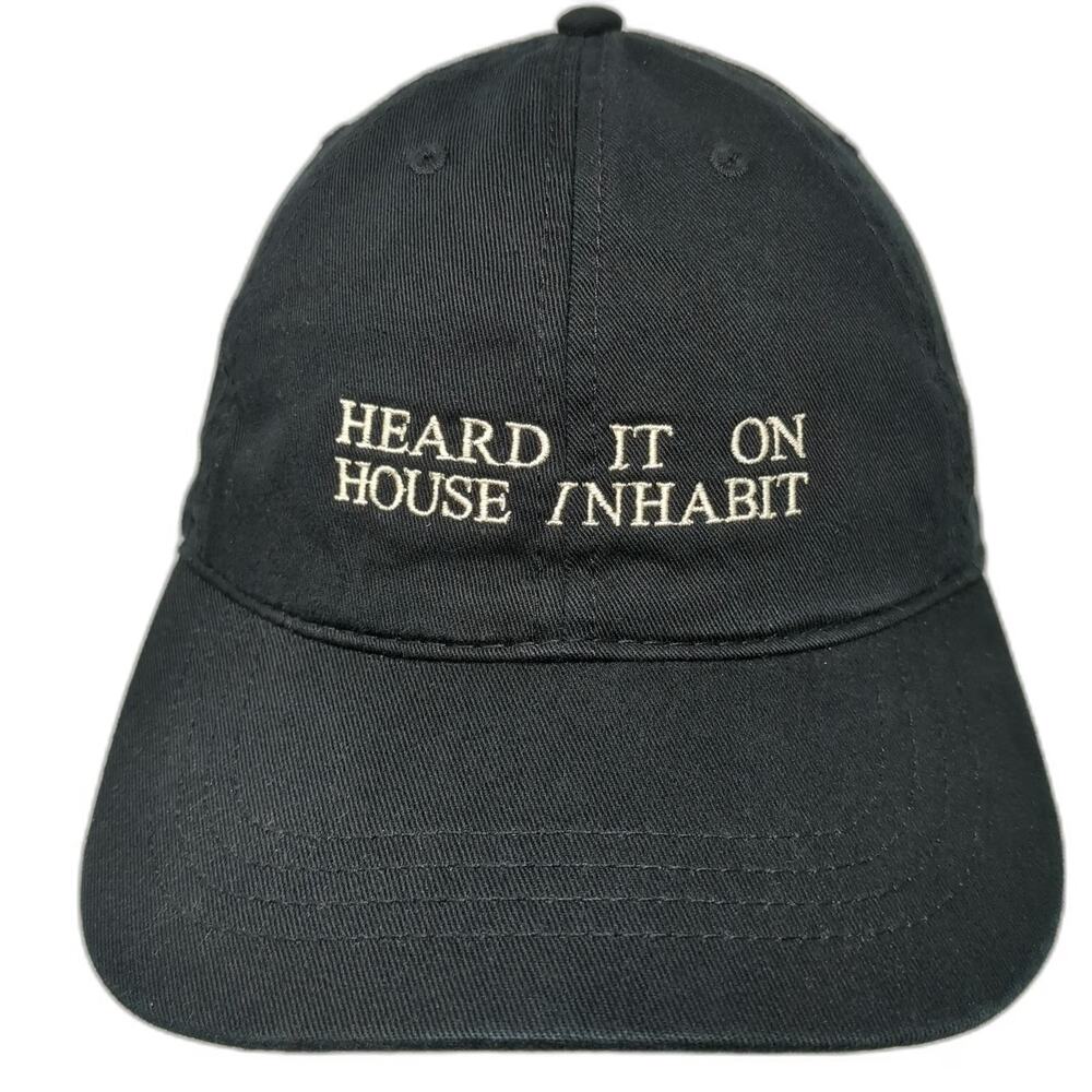 Cap America Baseball Cap Black One Size Heard It On House Inhabit H/H Hat